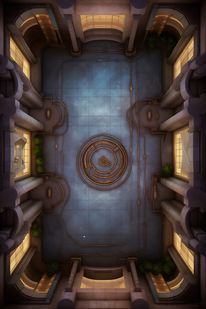 Spiral Secrets Chamber