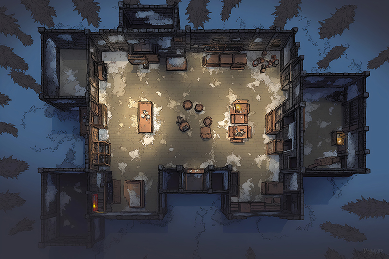 Twilight Tactics Courtyard