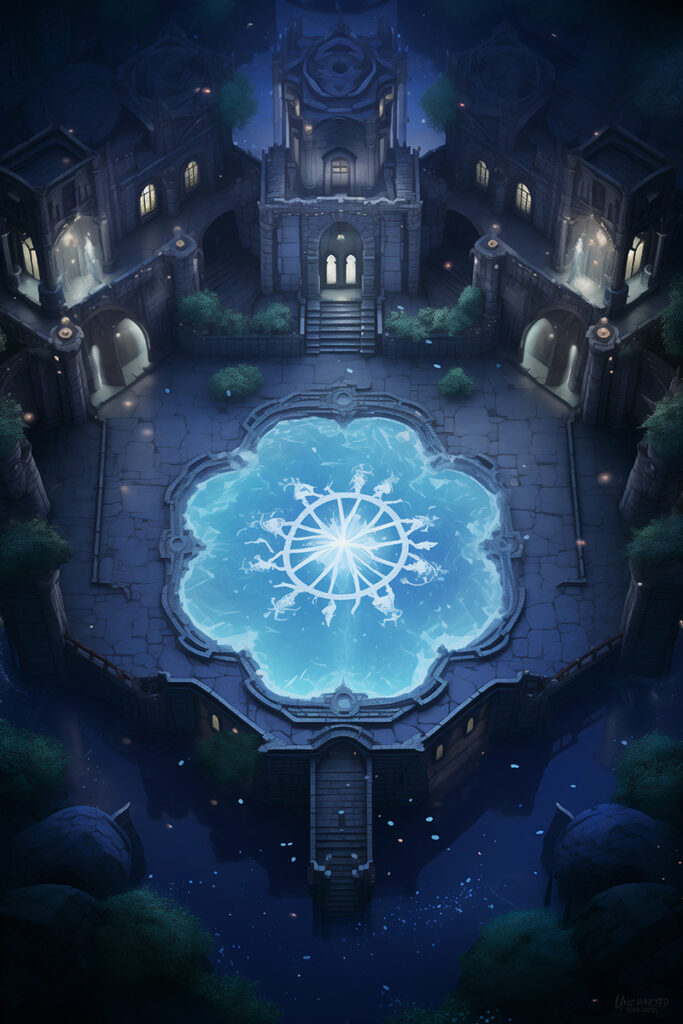 Celestial Courtyard of Light