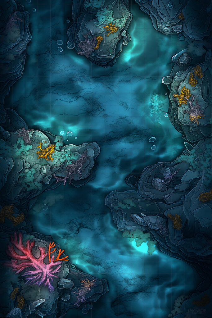 Coral Caves of the Deep