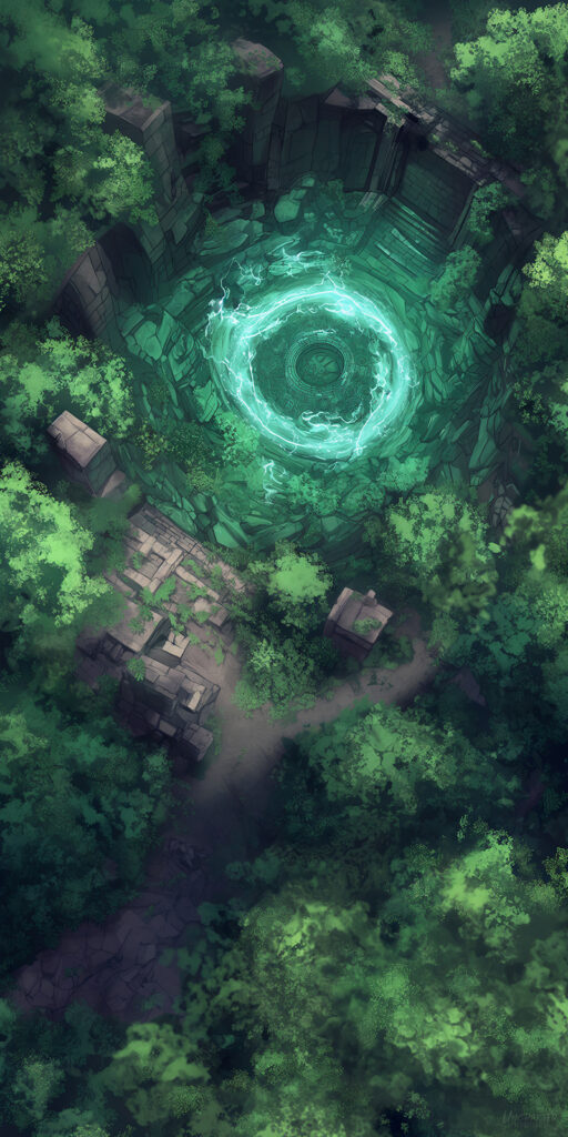 Eerie Emerald Enclave