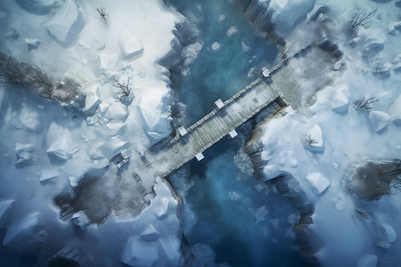 Frozen Bridge Escape