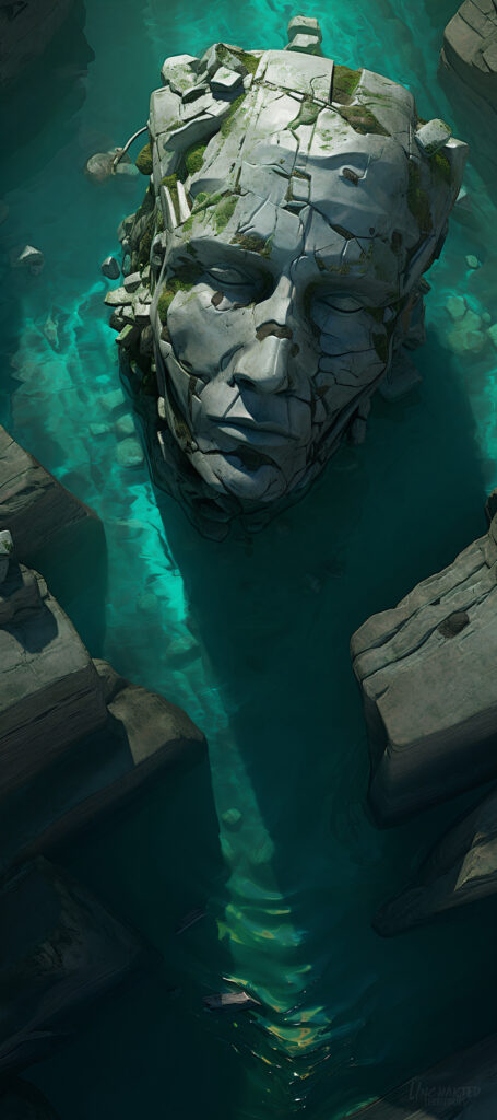 Head of the Sunken Titan