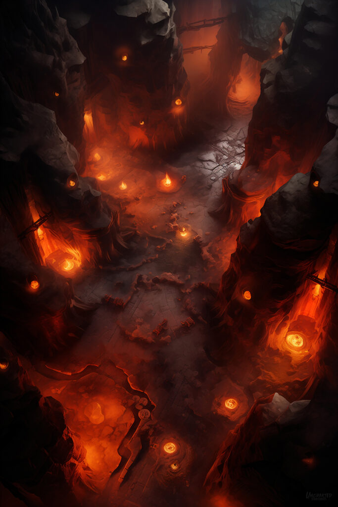 Lava Cavern’s Lethal Paths