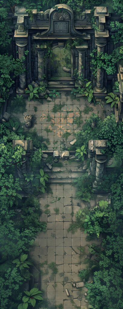 Lost Courtyard of the Old Gods