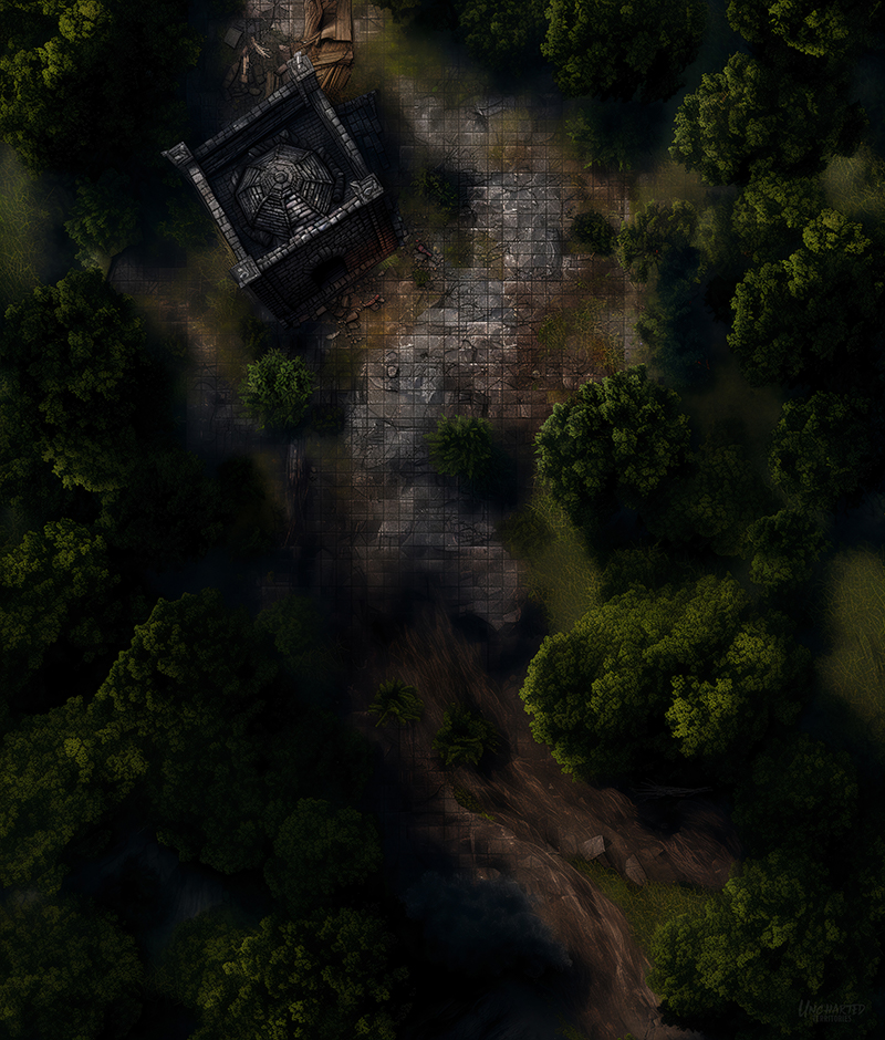 Mystery of the Forested Ruins