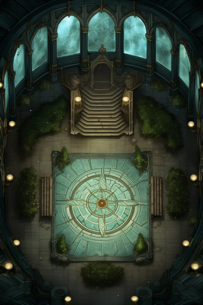 Mystic Hall of the Verdant Compass