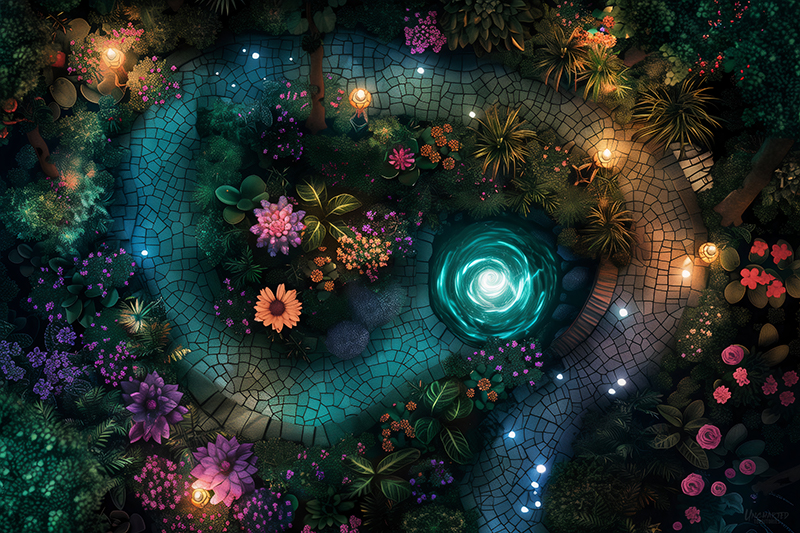 Night Garden Glow