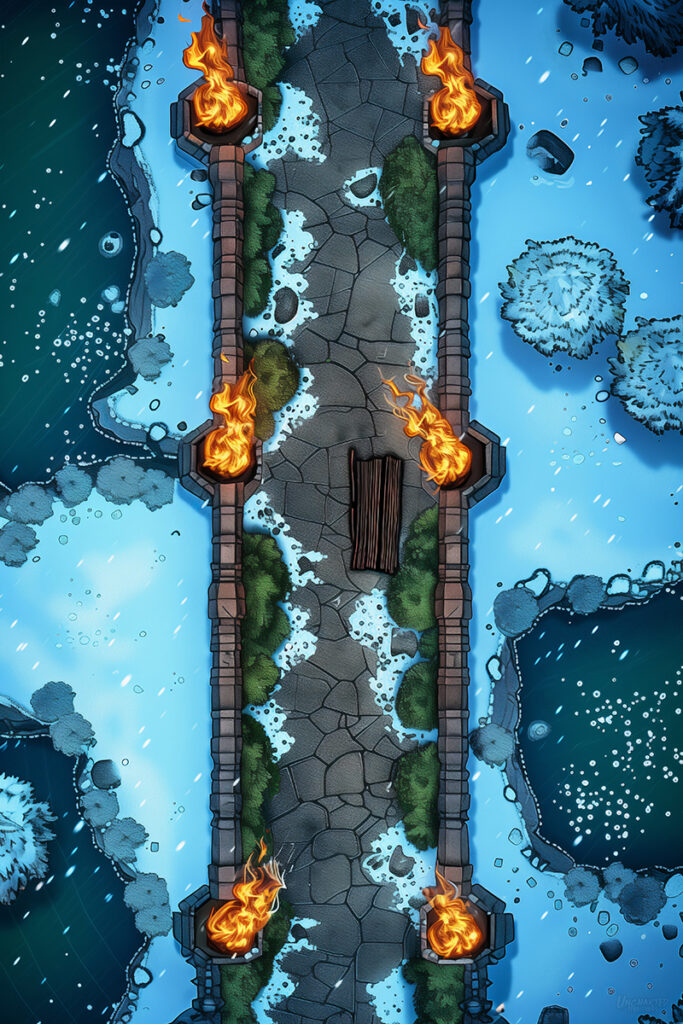 The Bridge of Fiery Frost