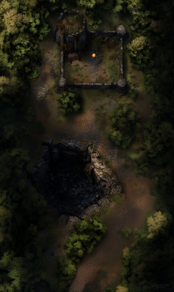 The Forgotten Fort in the Forest