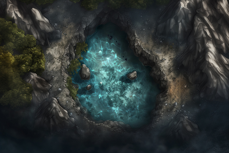 The Secluded Myst Pool