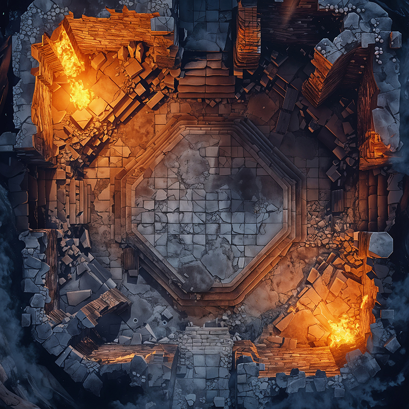 Ancient Firelight Catacombs