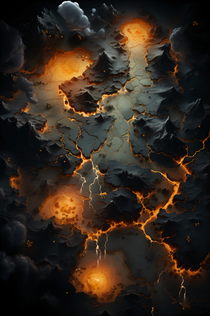 Cracked Earth and Fiery Fury