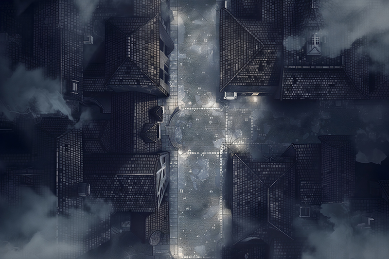 Foggy Streets of the Lost City