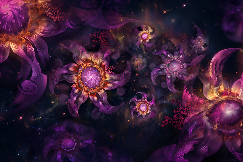 Galactic Blossom Field