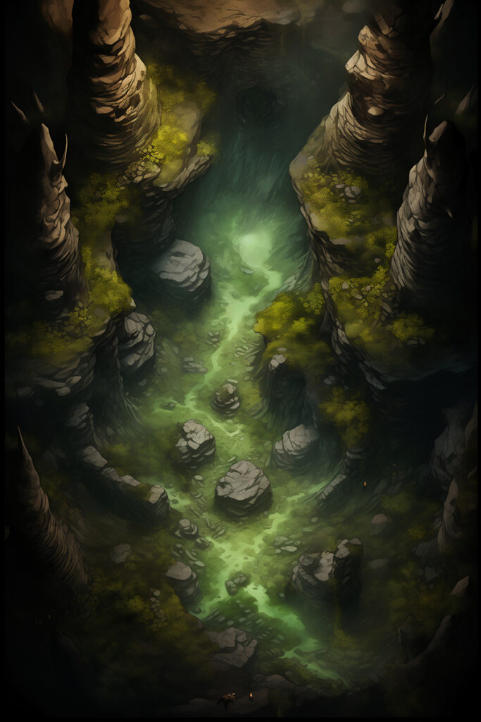 Green Glow Chasm