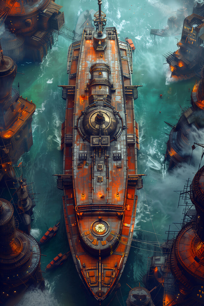 Harbor of the Mighty Airship