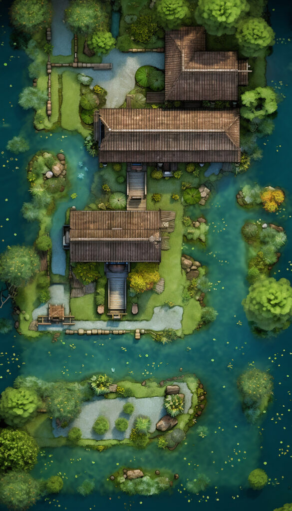 Lily Pad Island Retreat