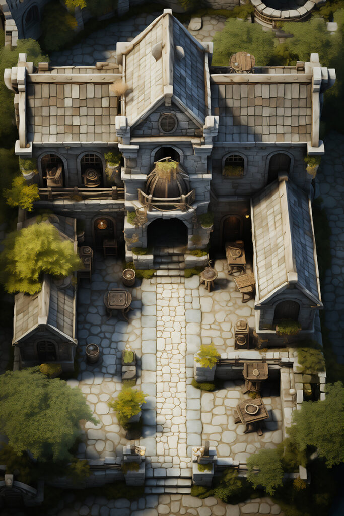 Medieval Stone Inn