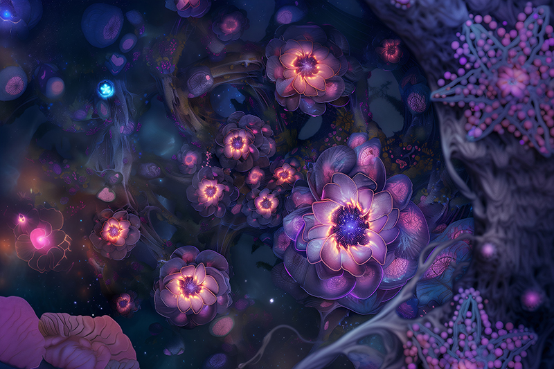 Nebula Petal Paradise