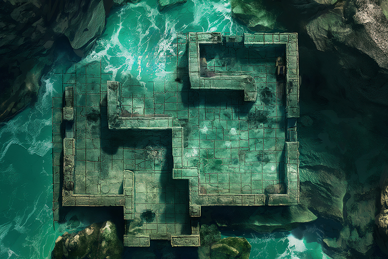 Sunken Secrets of the Ancient Maze