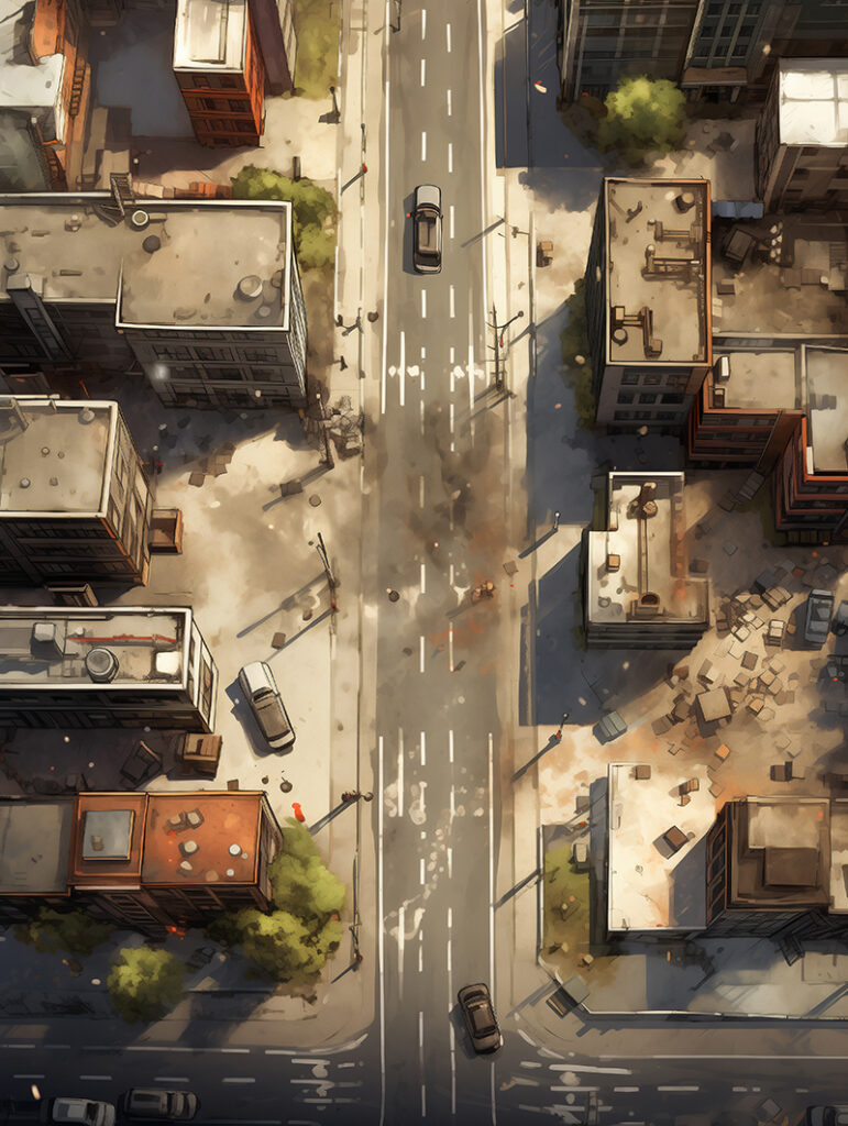 City Streets in the Apocalypse