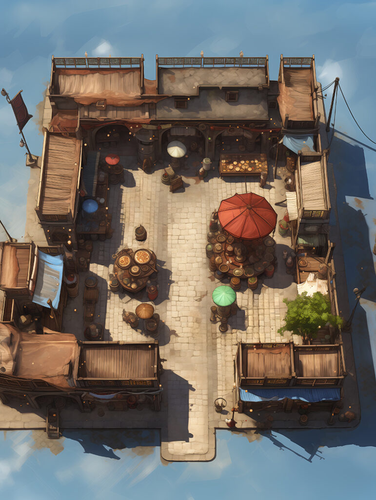 Cobblestone Market Day