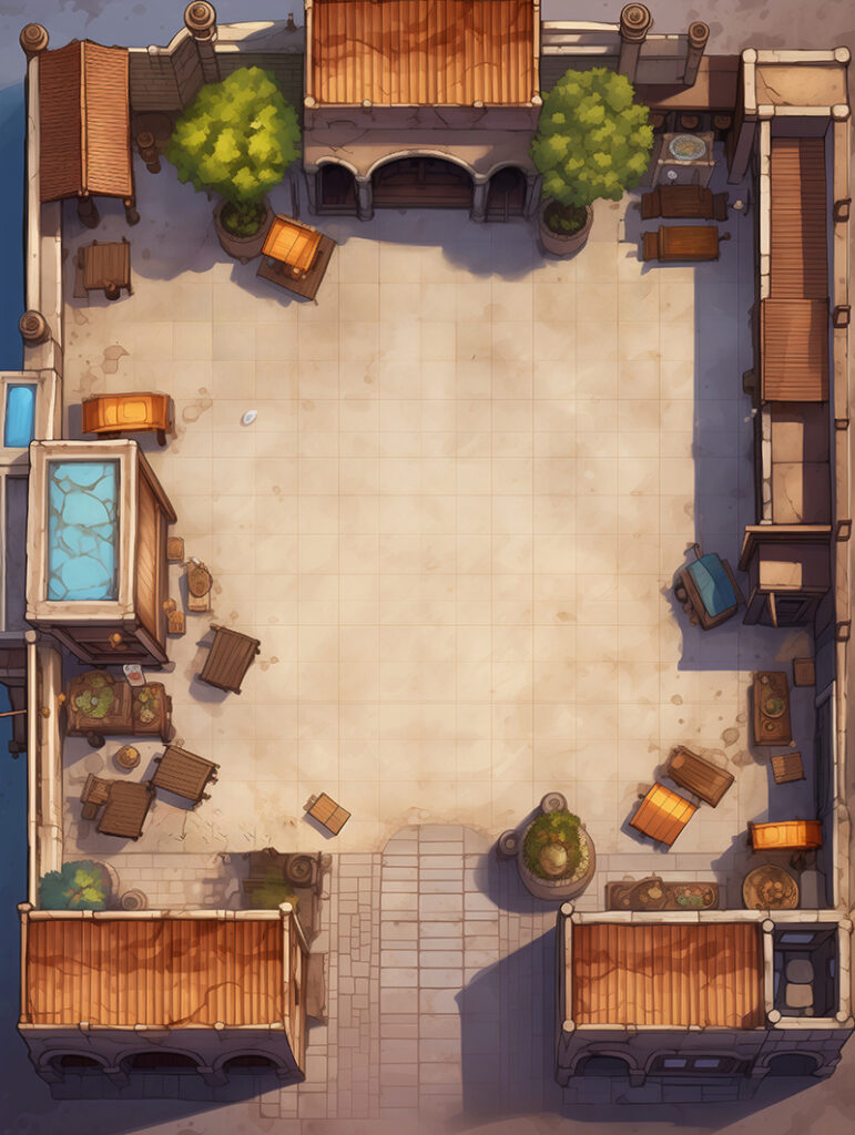 Courtyard Clash