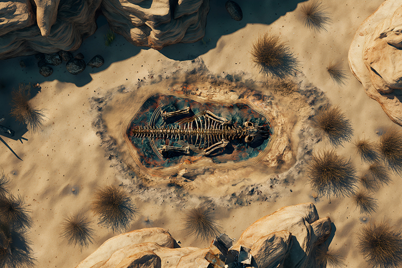 Desert Fossil Surprise