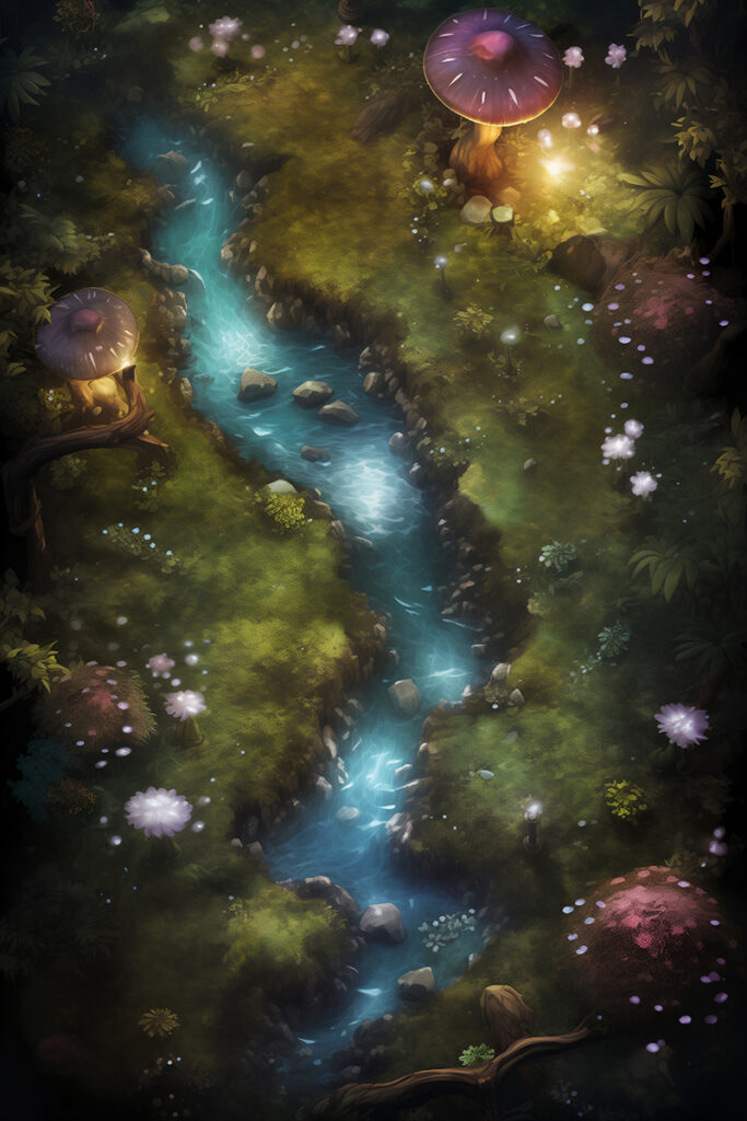 Ethereal Waters of the Enchanted Wood