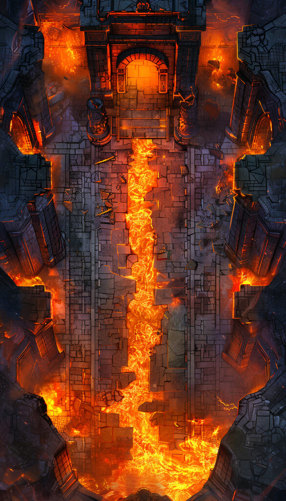 Fiery Ancient Passage