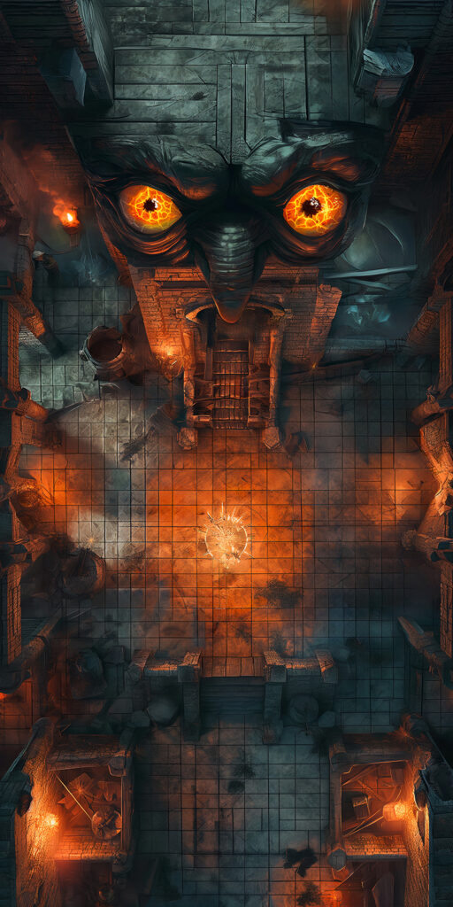 Fiery Eyed Dungeon of Doom