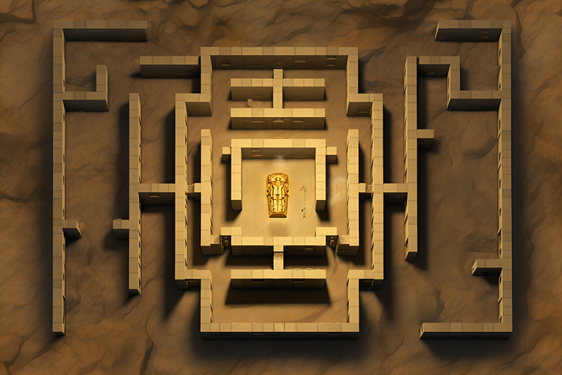 Maze of the Golden Mask