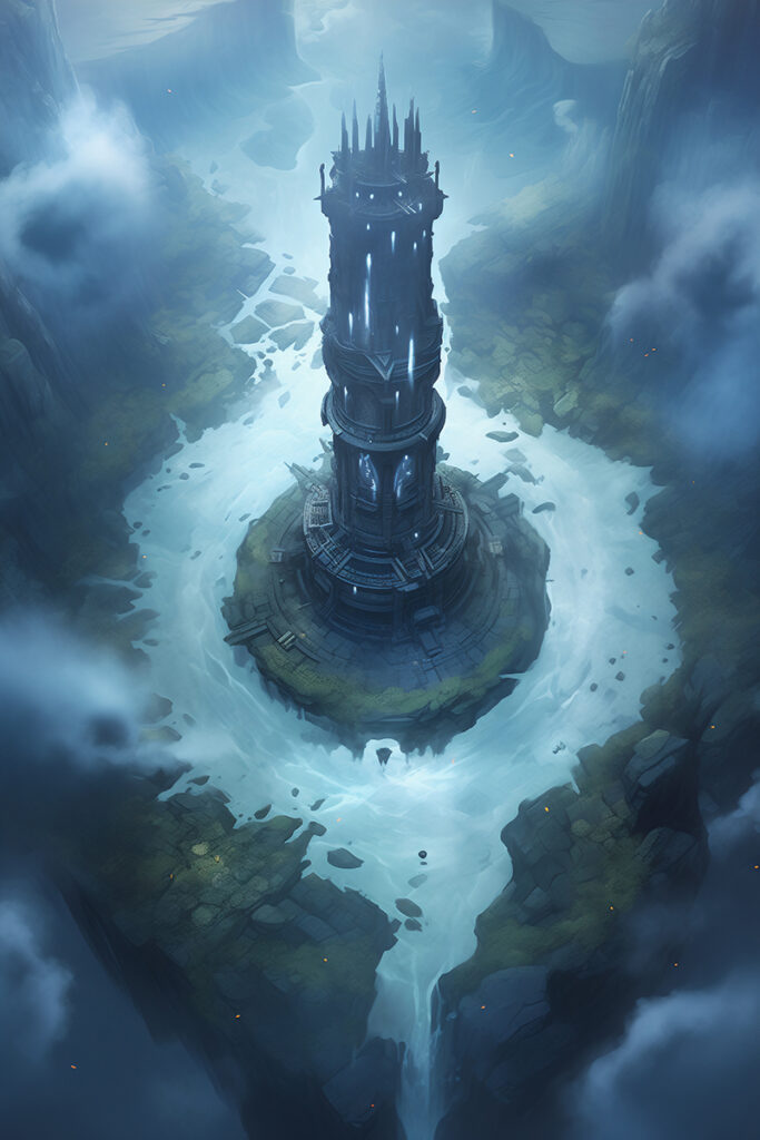 Mystic Spire of the Cloud River