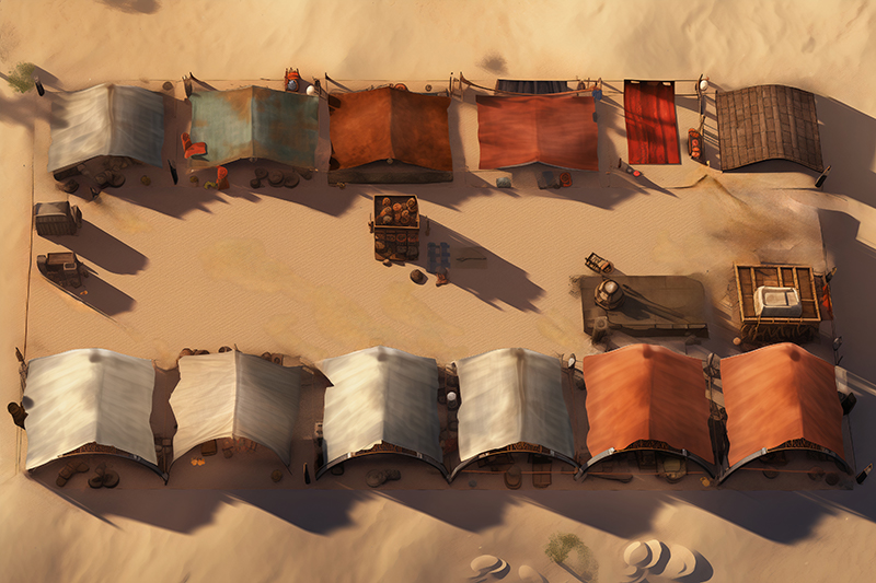 Nomad Tent Bazaar