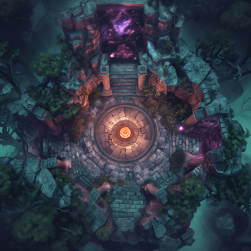 Ruins of the Glowing Core