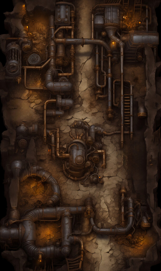 Rusty Pipe Maze