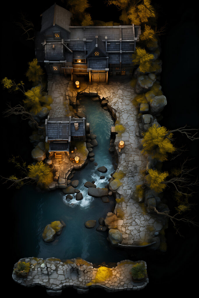 The Cozy Creekside Walk