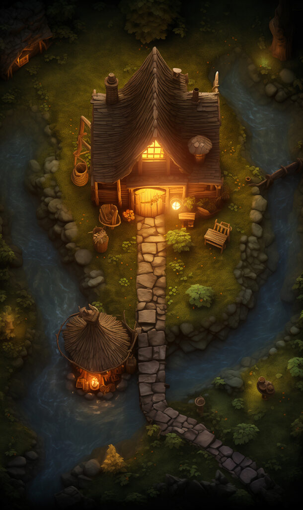 The Lantern-Lit Forest Home